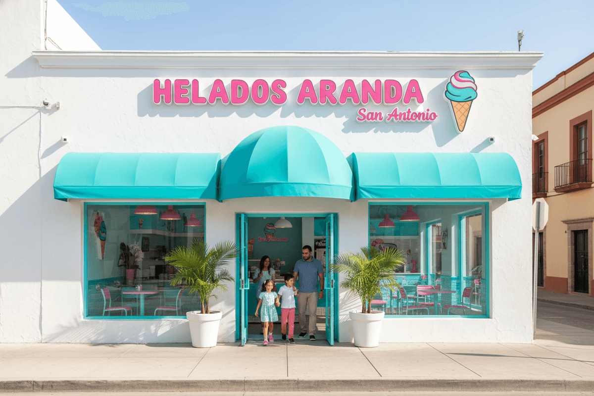 Helados Aranda Nacogdoches Road location