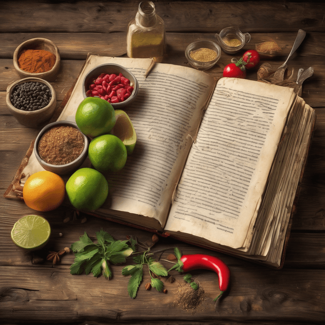 Traditional recipe book